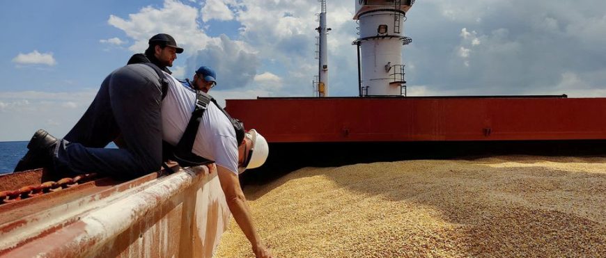 Estados Unidos comprará grano de Ucrania a medida que aumenta el tráfico de barcos
